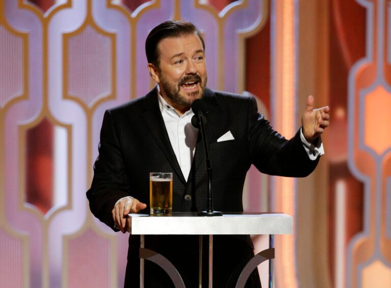 ricky gervais golden globes
